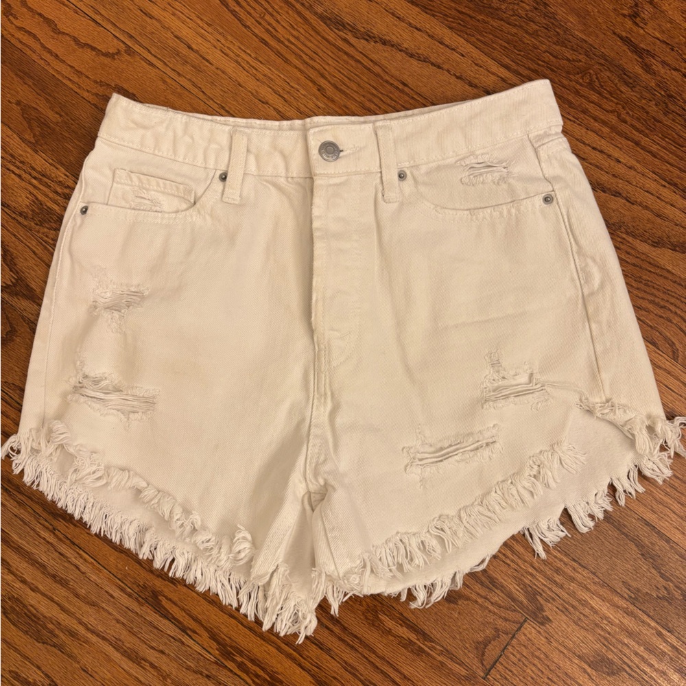 Set of black & white high rise Wild Fable Jean Shorts
